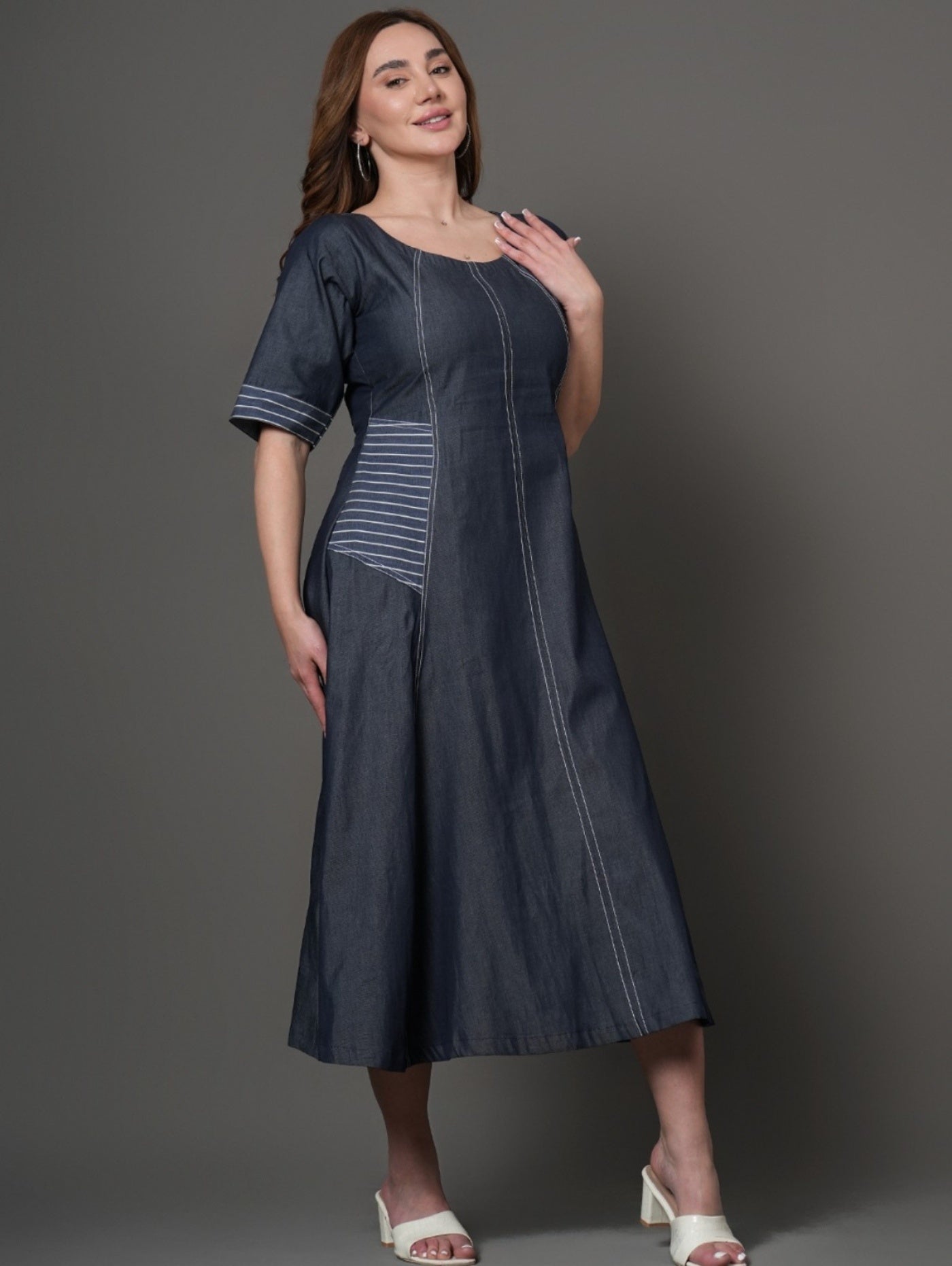 Indiva Denim Dress