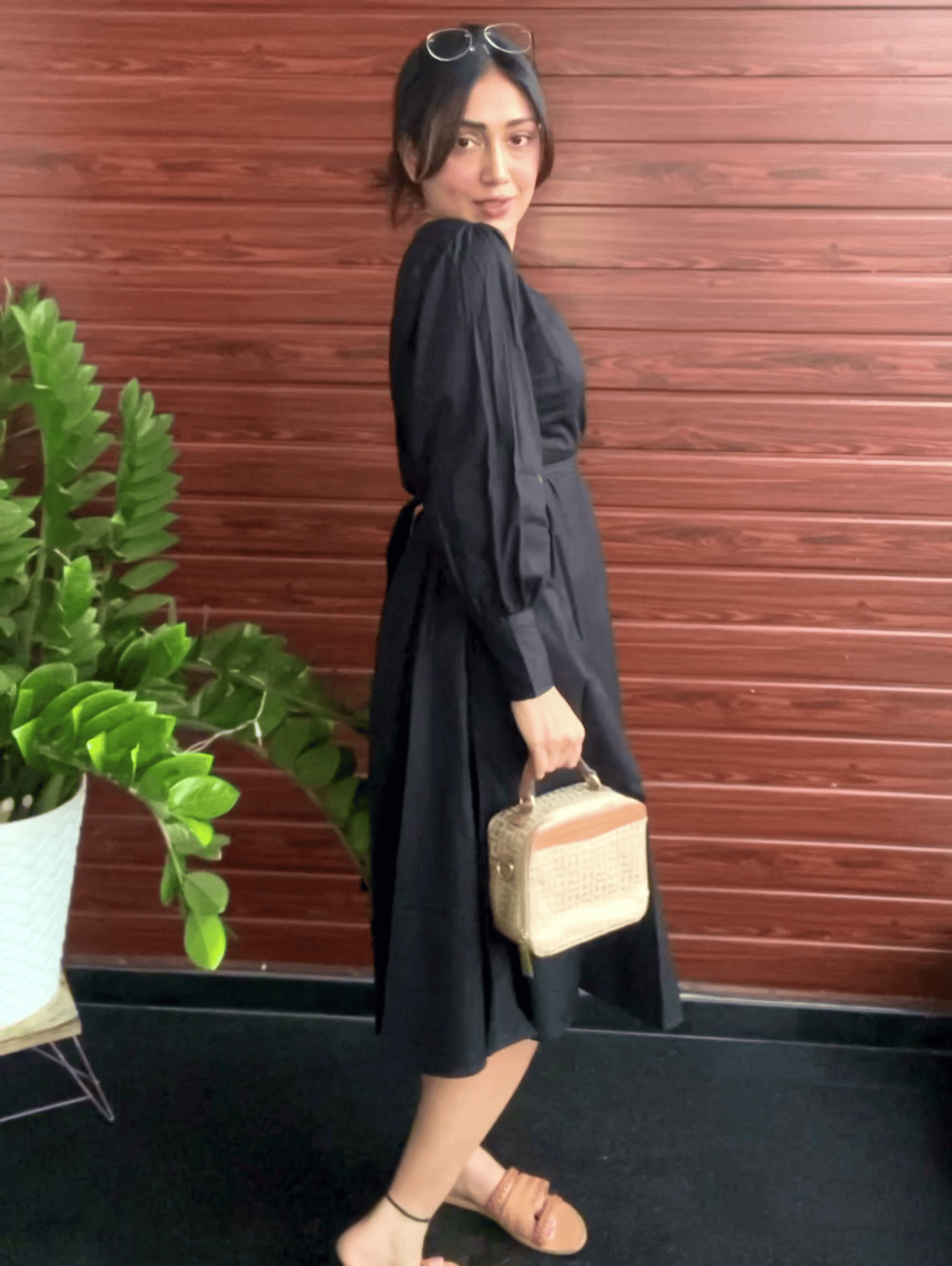 Black Citrus Dress