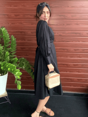 Black Citrus Dress