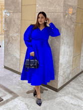 Blue Citrus Dress