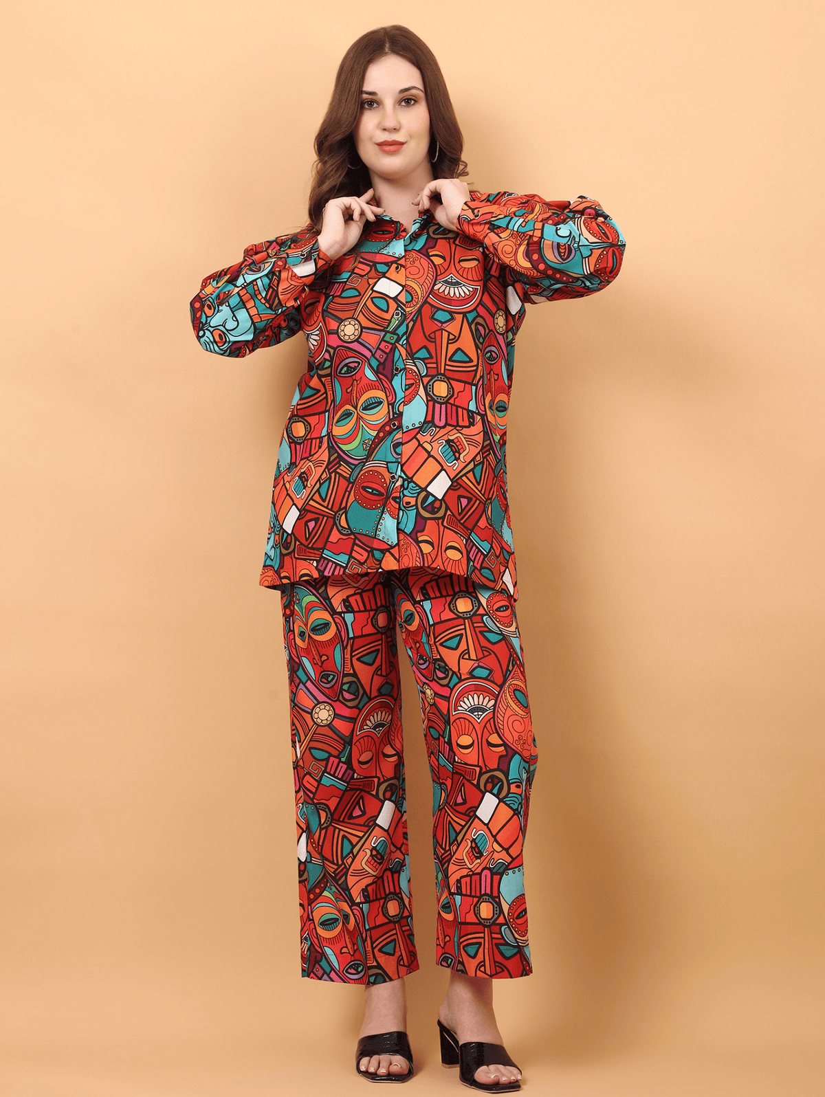 Afroza Coord Set