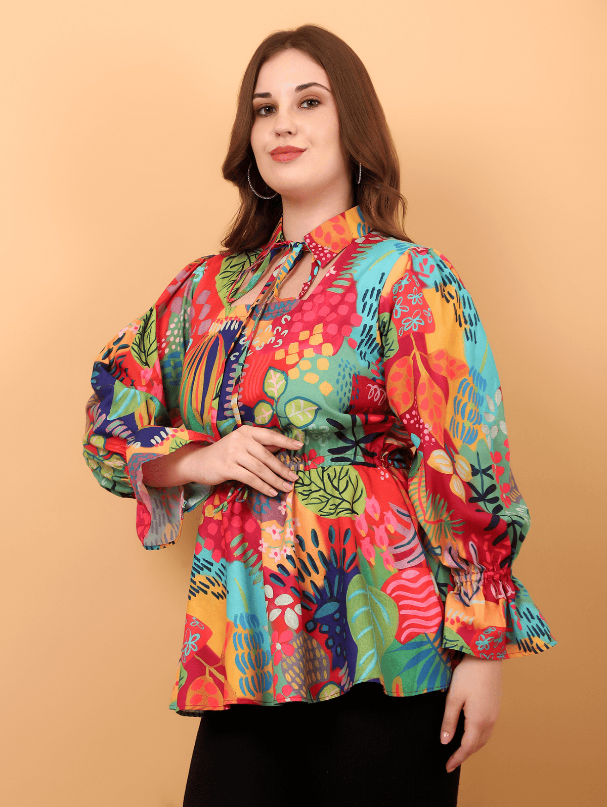 Shadow Bloom Top