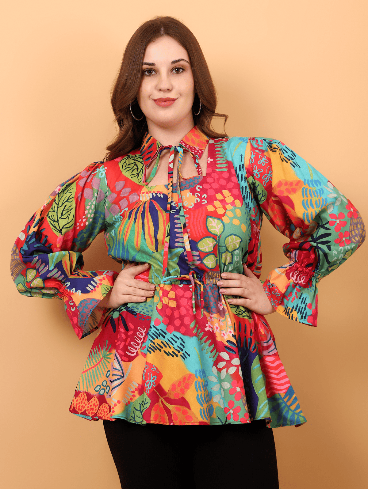 Shadow Bloom Top