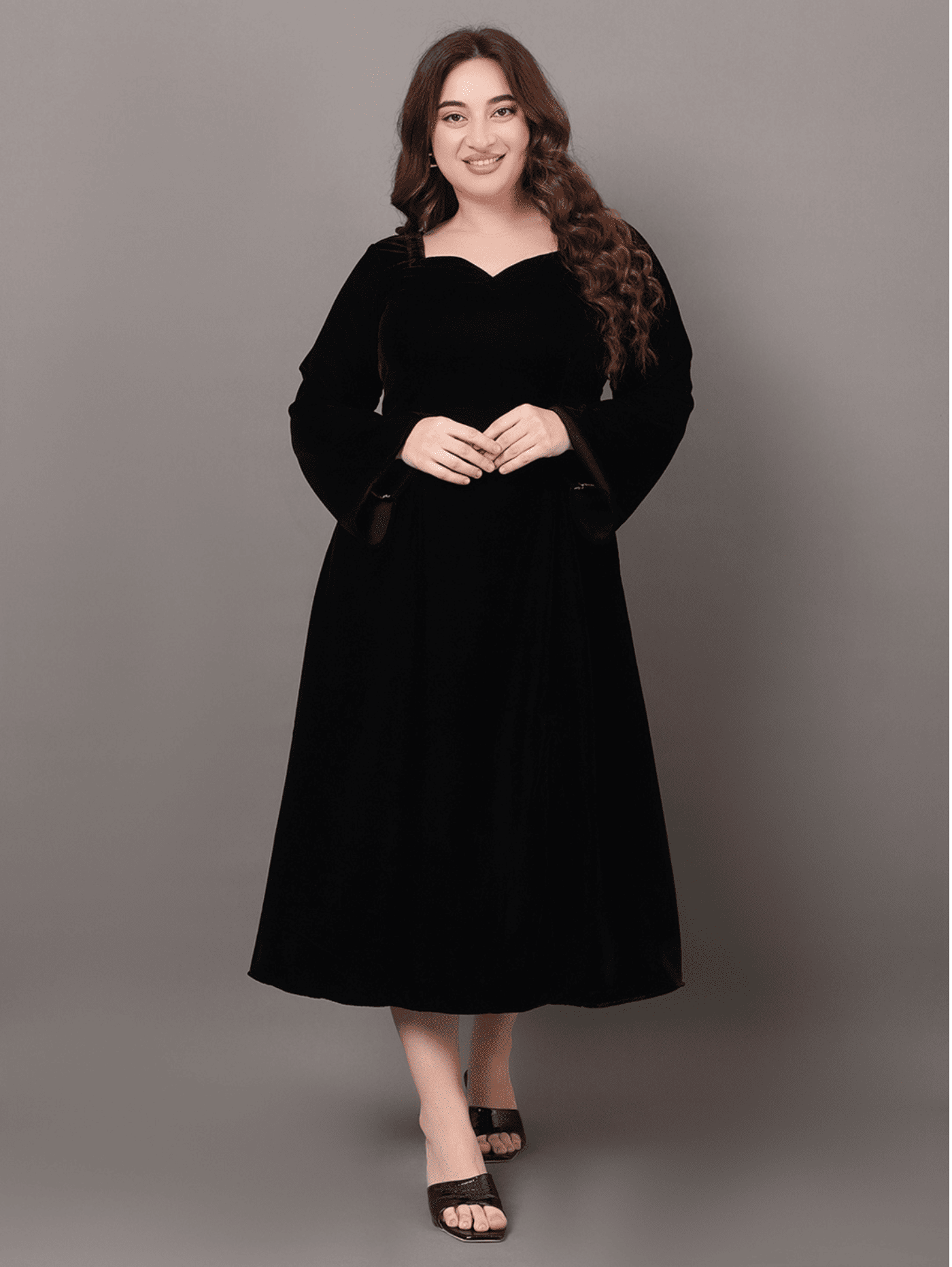 Black Velvet Dream Dress