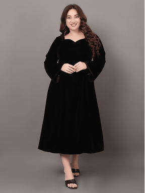 Black Velvet Dream Dress