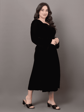 Black Velvet Dream Dress