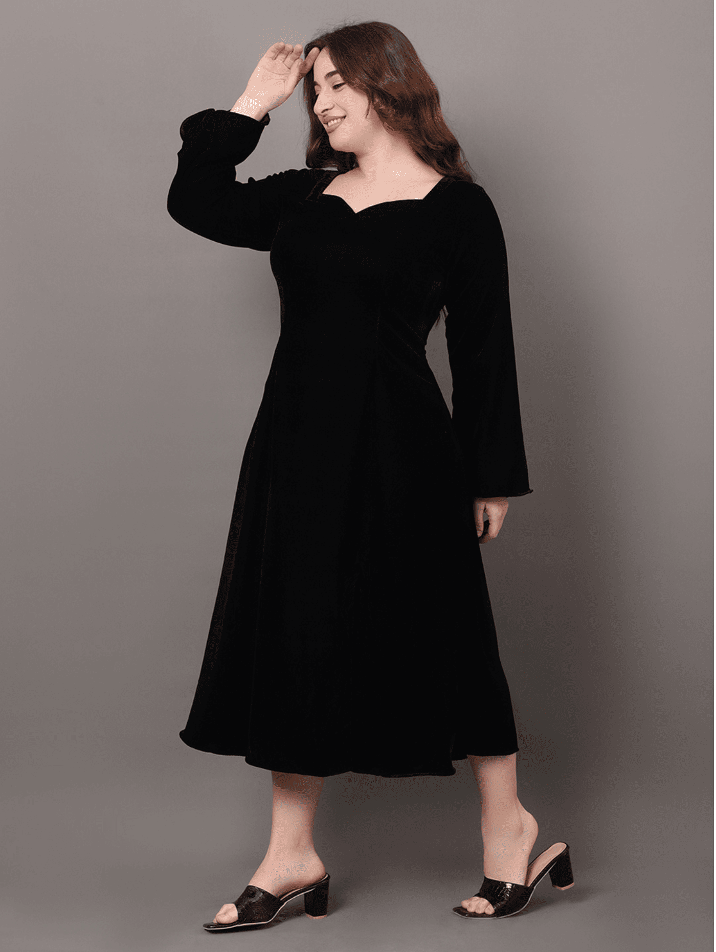 Black Velvet Dream Dress