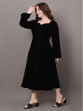 Black Velvet Dream Dress
