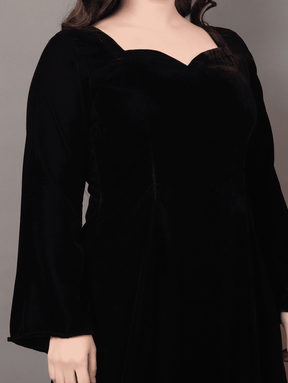 Black Velvet Dream Dress