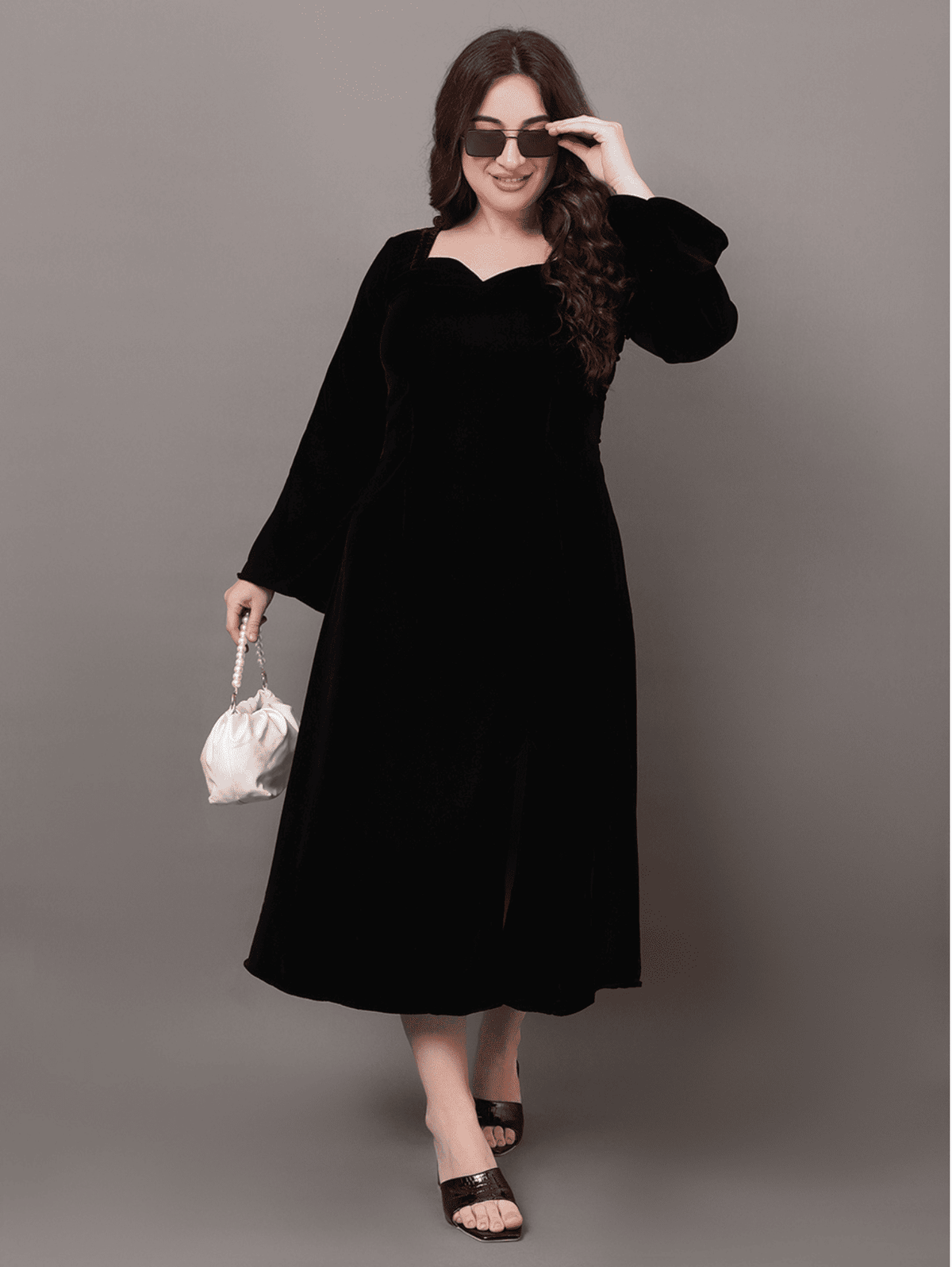 Black Velvet Dream Dress