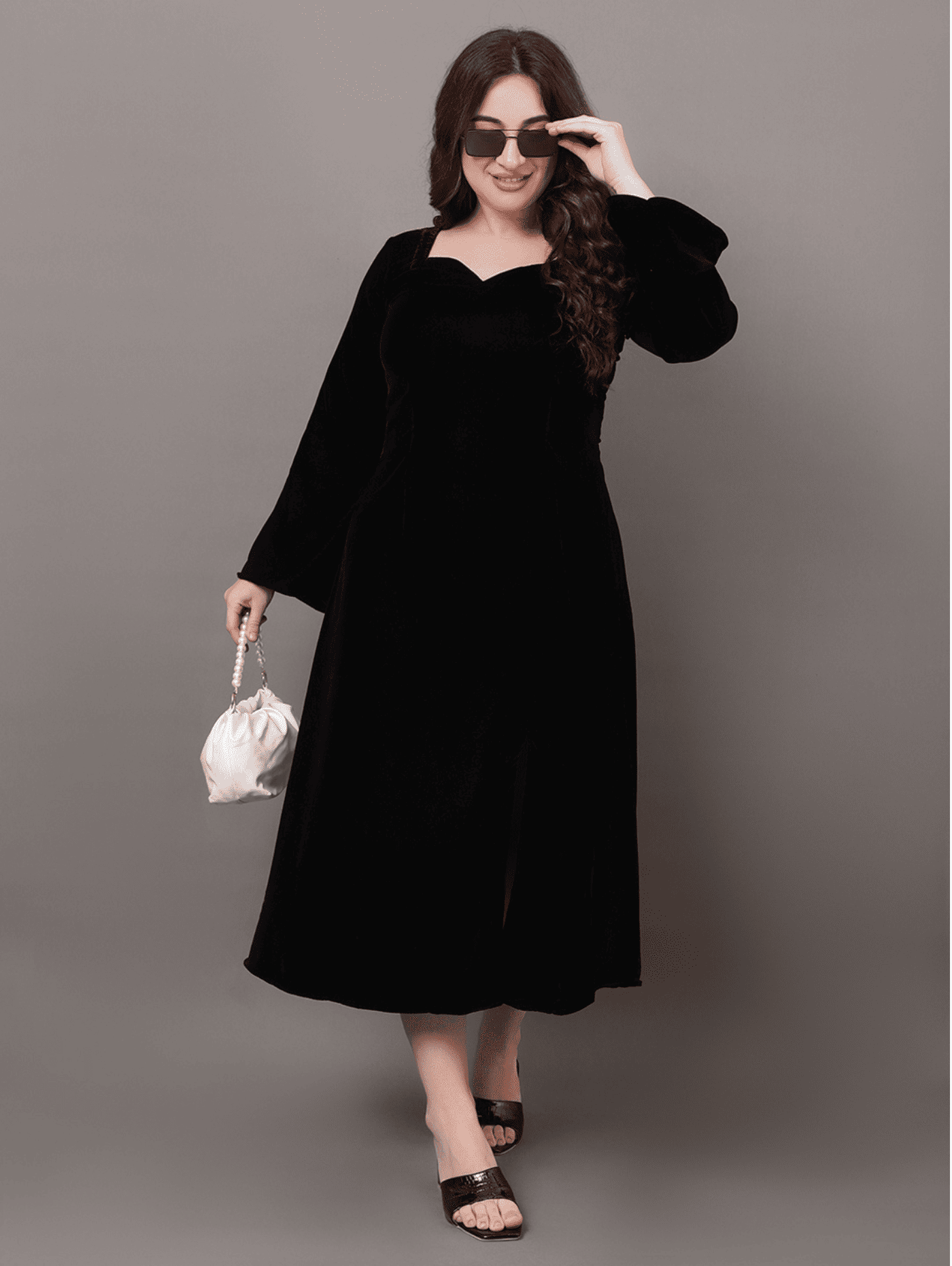 Black Velvet Dream Dress