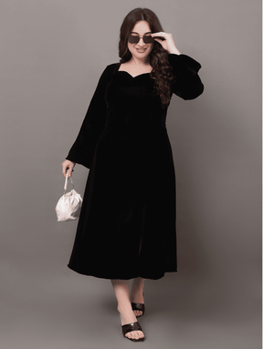 Black Velvet Dream Dress