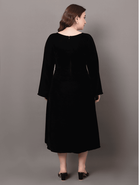 Black Velvet Dream Dress