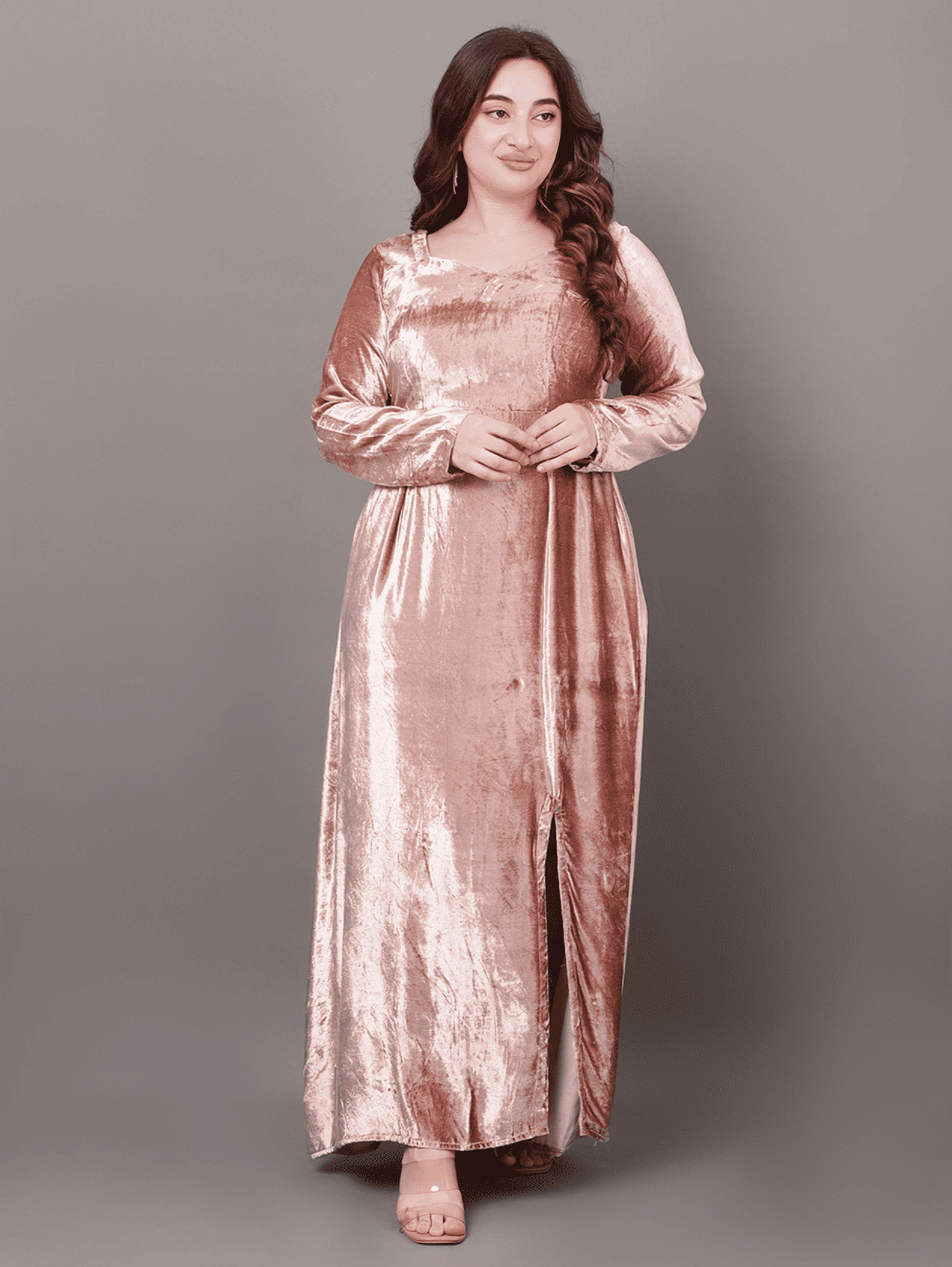 Beige Belle Dress