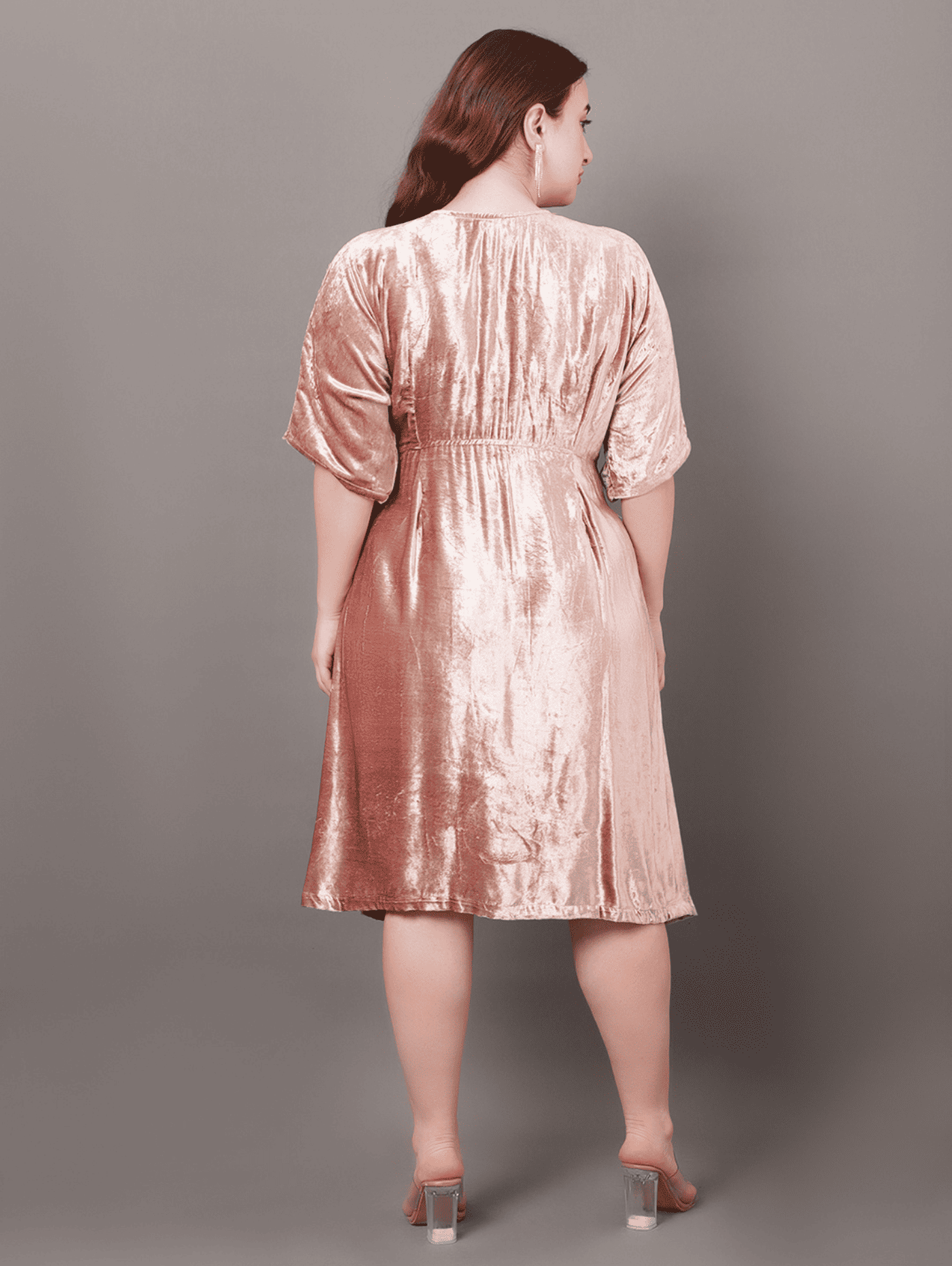 Beige Allure Dress