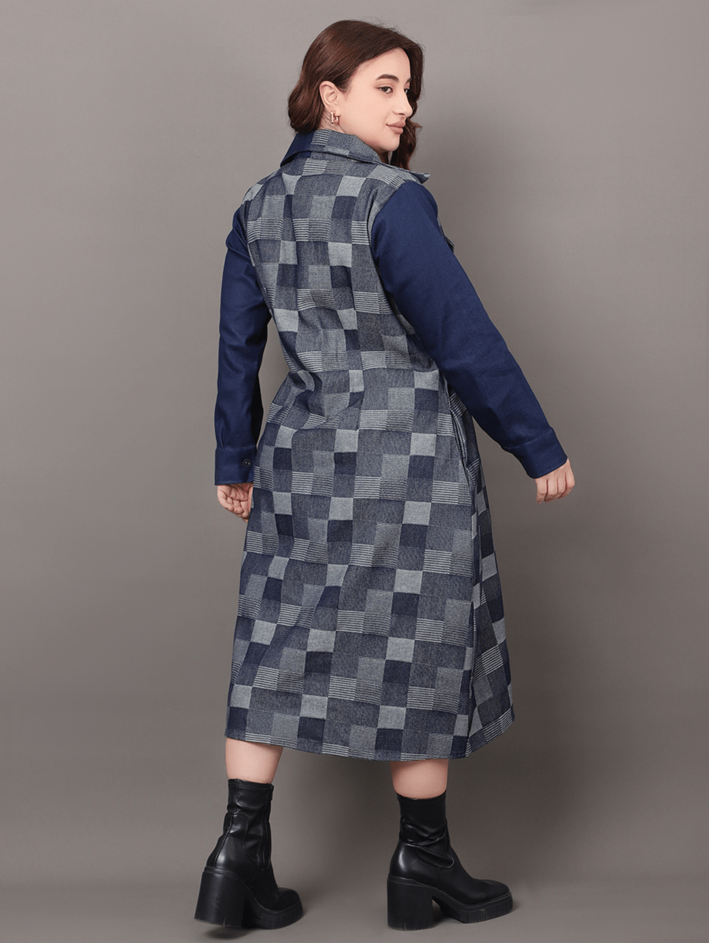 Denim Duality Dress
