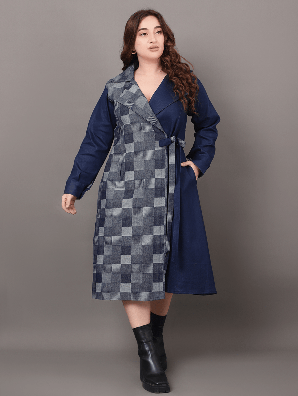Denim Duality Dress