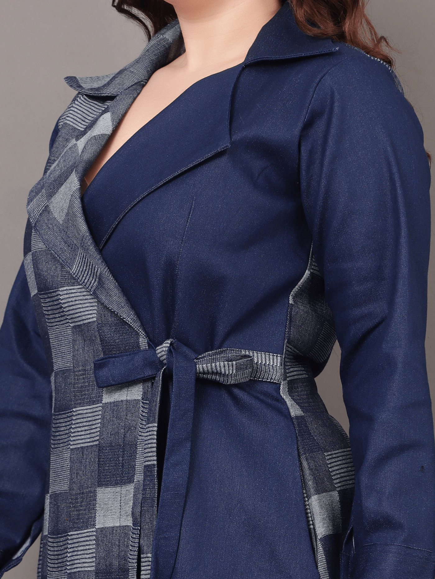 Denim Duality Dress