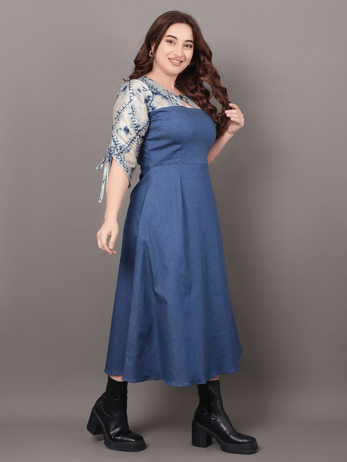 Denim Duchess Dress