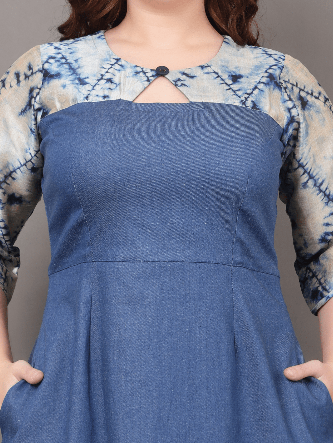 Denim Duchess Dress