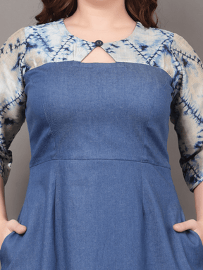 Denim Duchess Dress