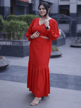 Red Oasis Dress