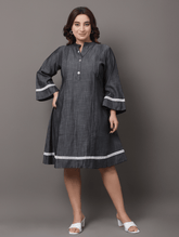 Denim Lacy Dress