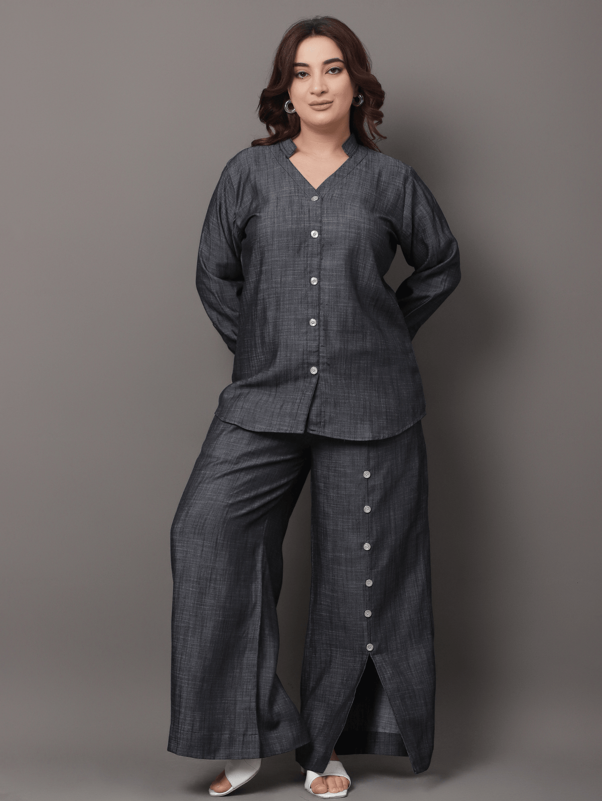 Denim crew Coord