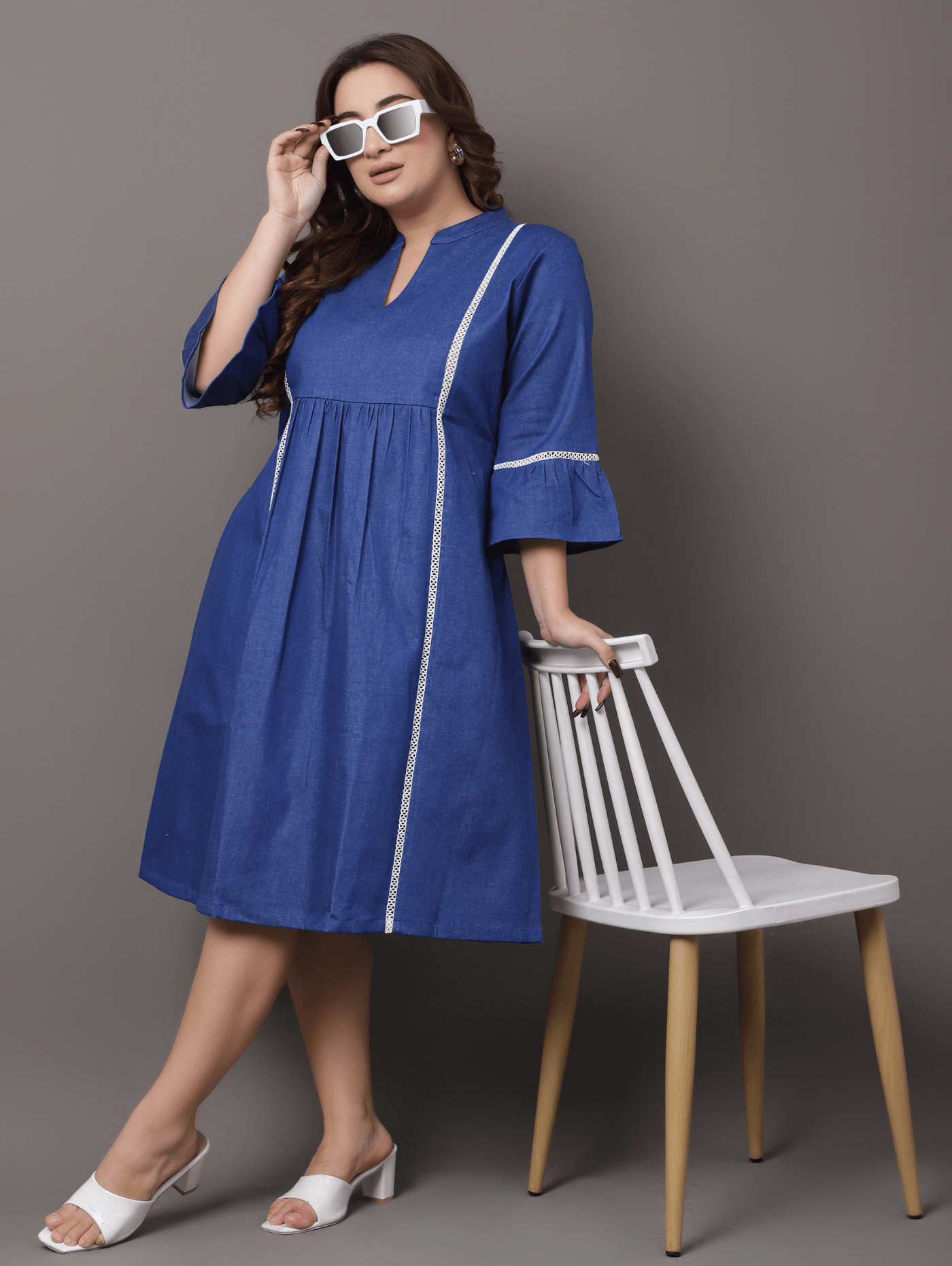 Denim Indigo Dress