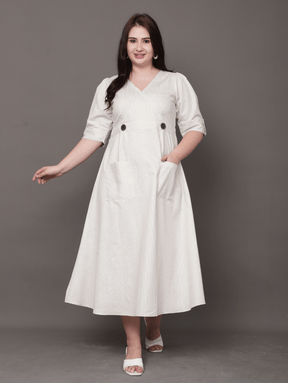 The Aurea Linen Midi
