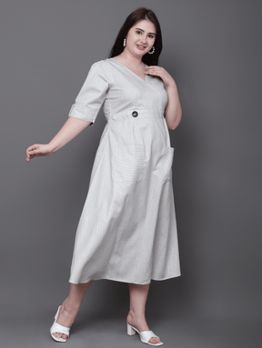 The Aurea Linen Midi
