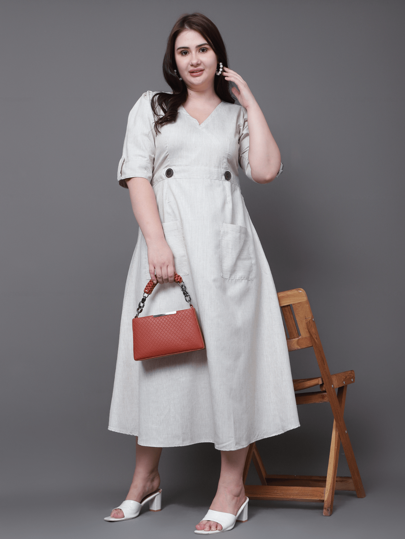 The Aurea Linen Midi