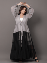 Ash grey shrug