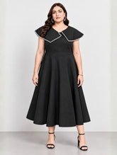 Classic Denim Maxi Dress