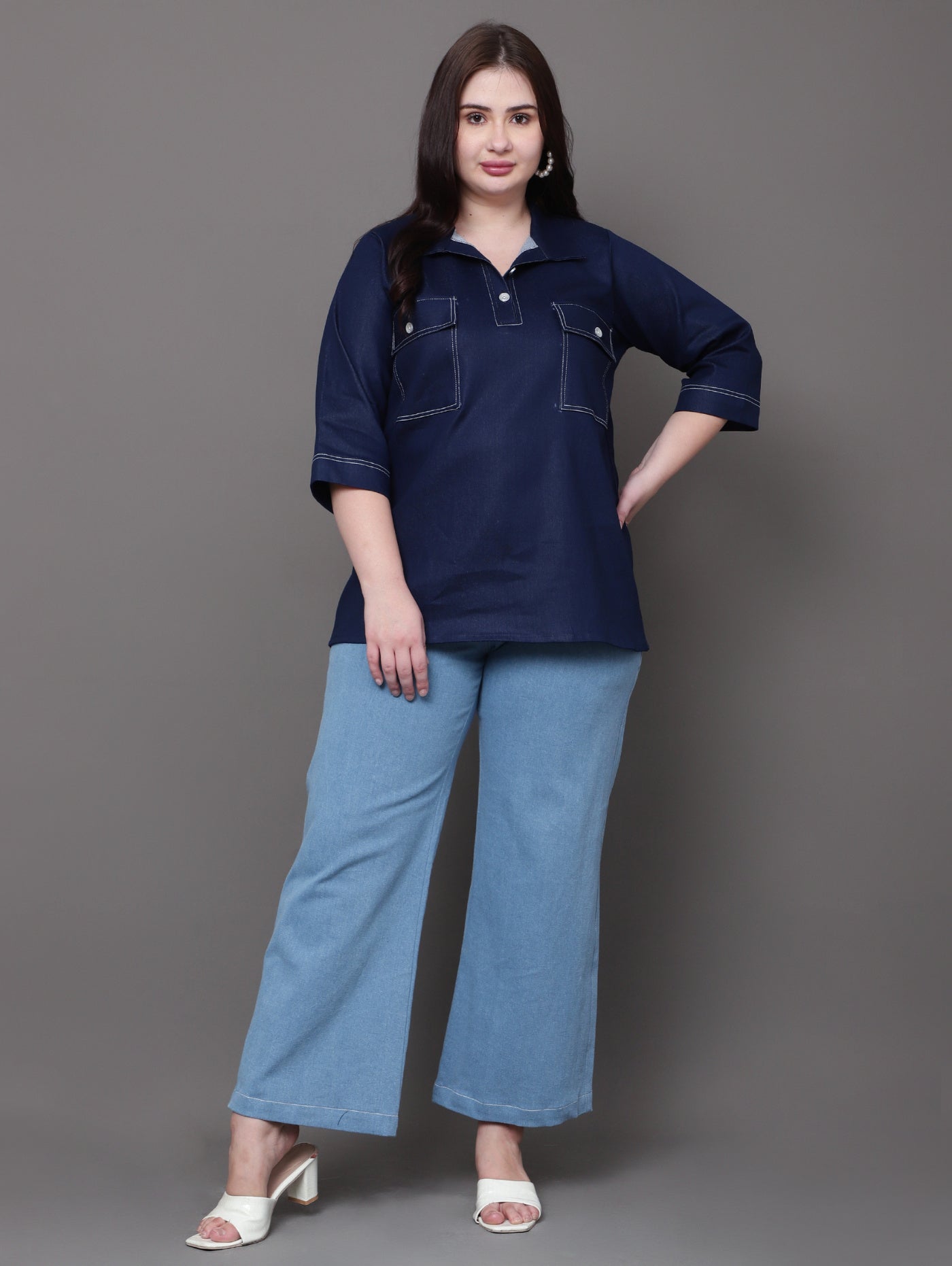 Nuon Denim Top