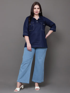 Nuon Denim Top