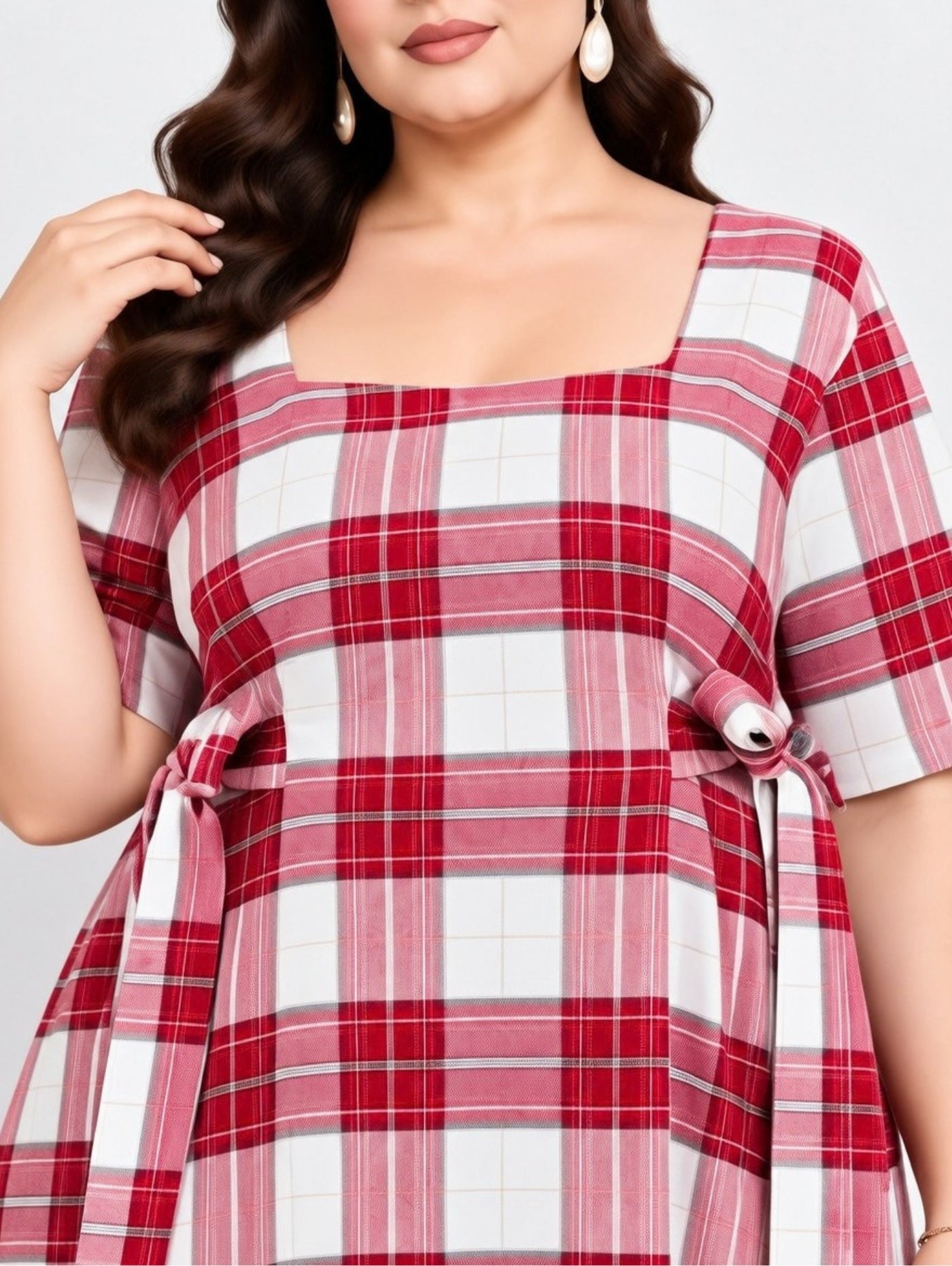 Checkmate Midi Dress