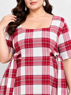 Checkmate Midi Dress