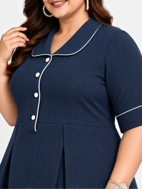 Navy Aria Maxi Dress