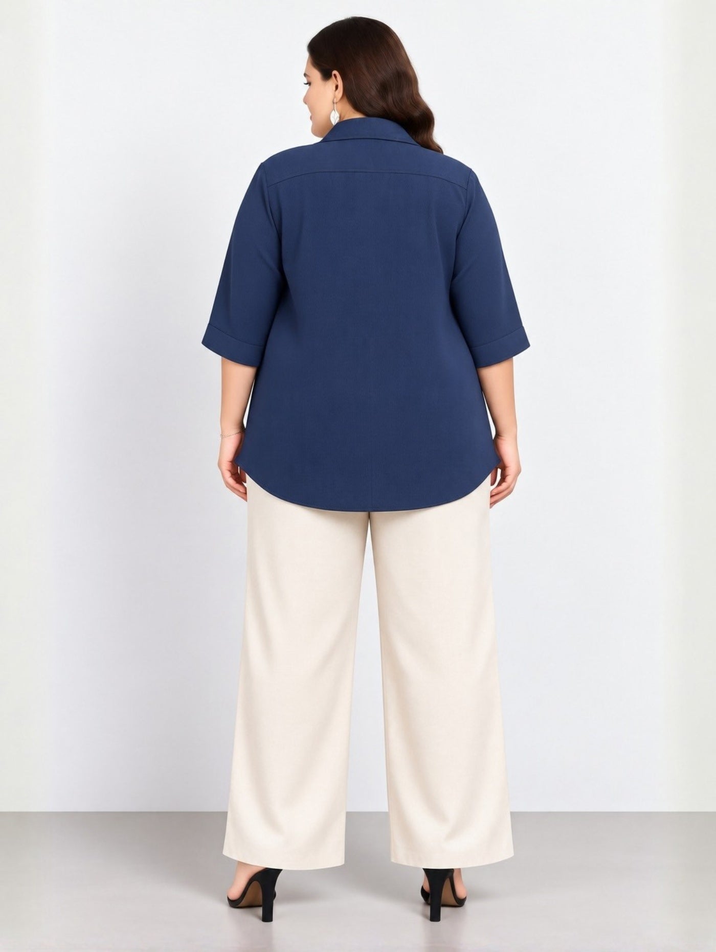 Navy Statement Top