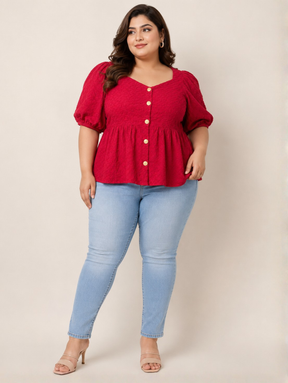 Rosalie Peplum Top