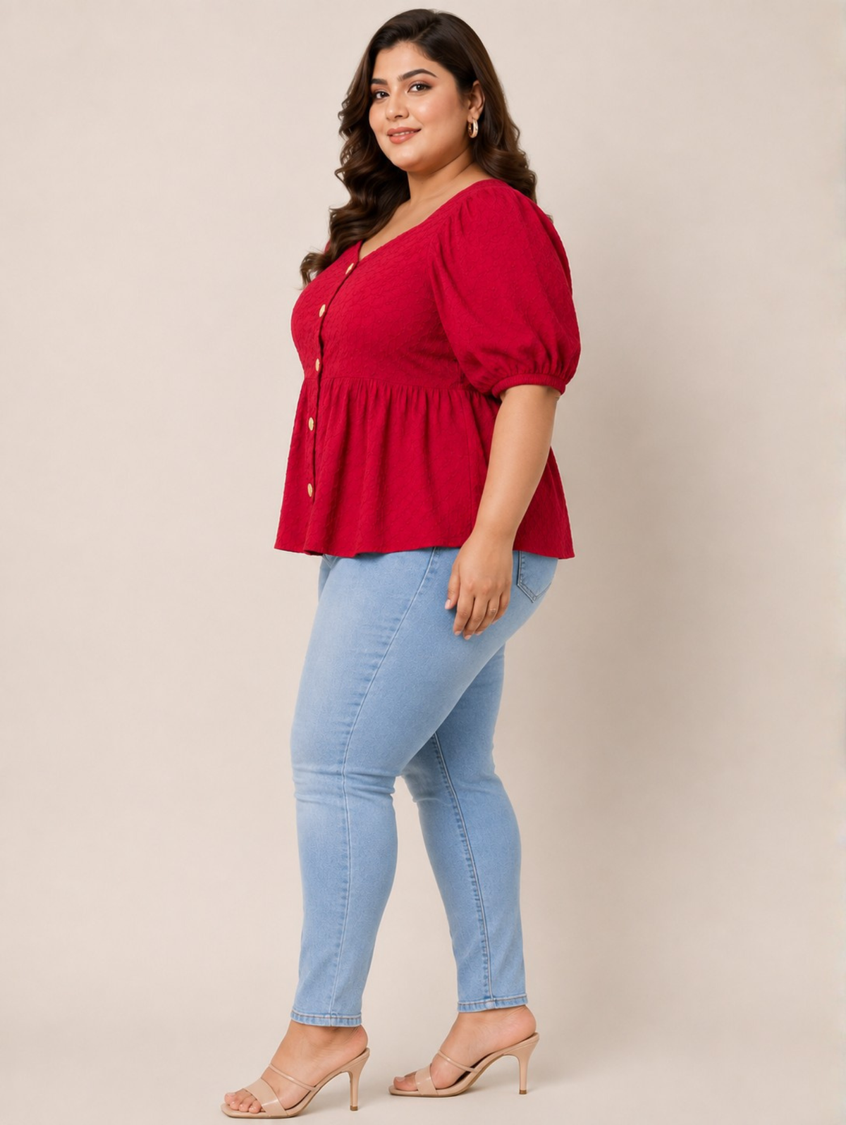 Rosalie Peplum Top