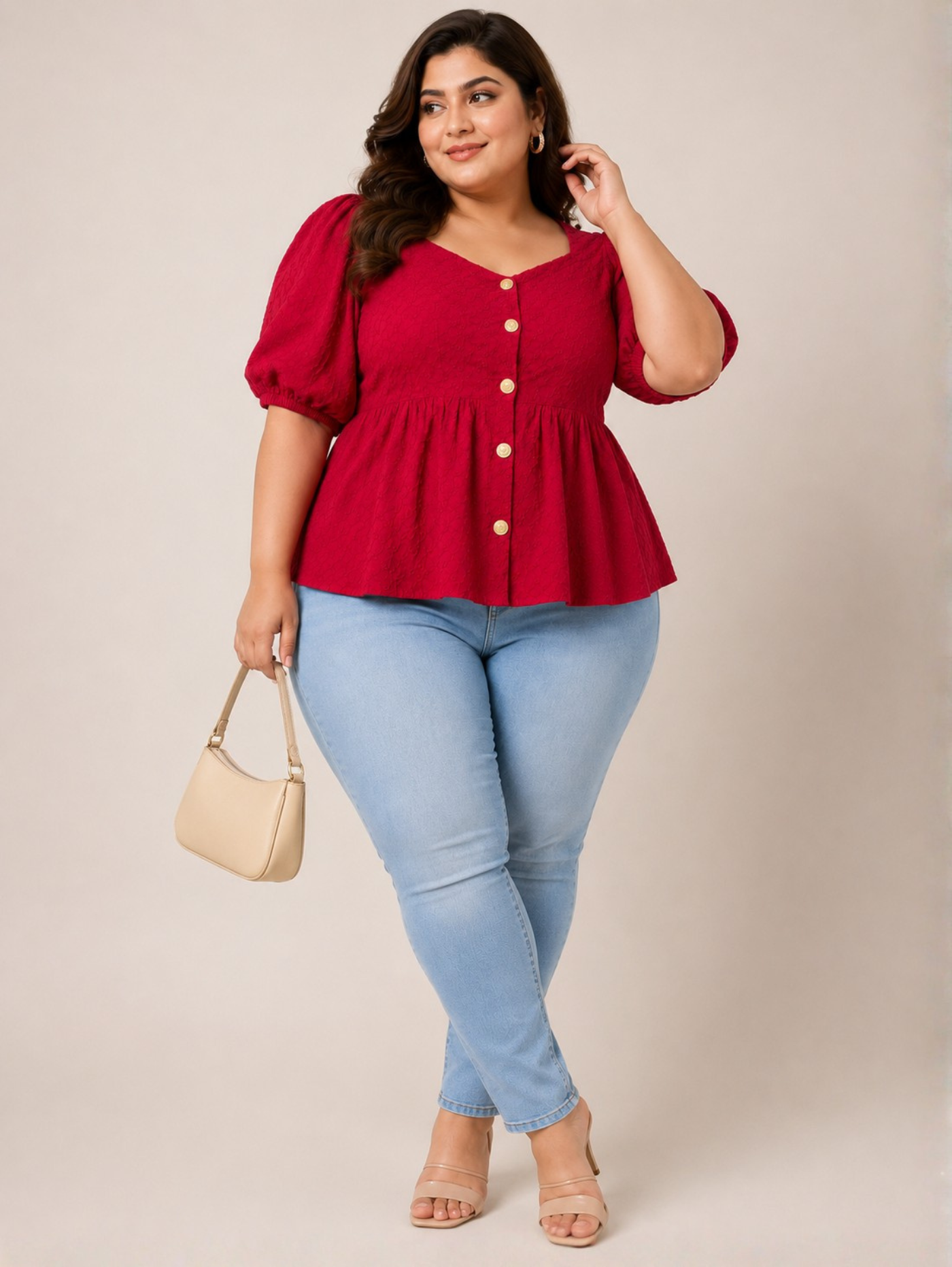 Rosalie Peplum Top
