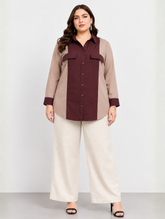 Colorblock Utility Shirt
