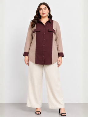 Colorblock Utility Shirt
