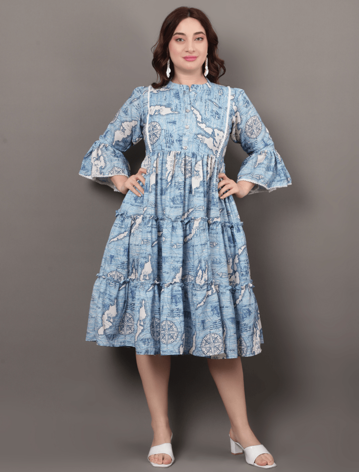 Oceanic Dust Dress