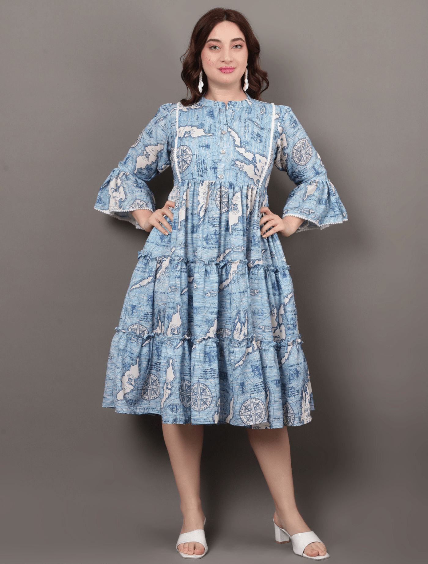 Oceanic Dust Dress