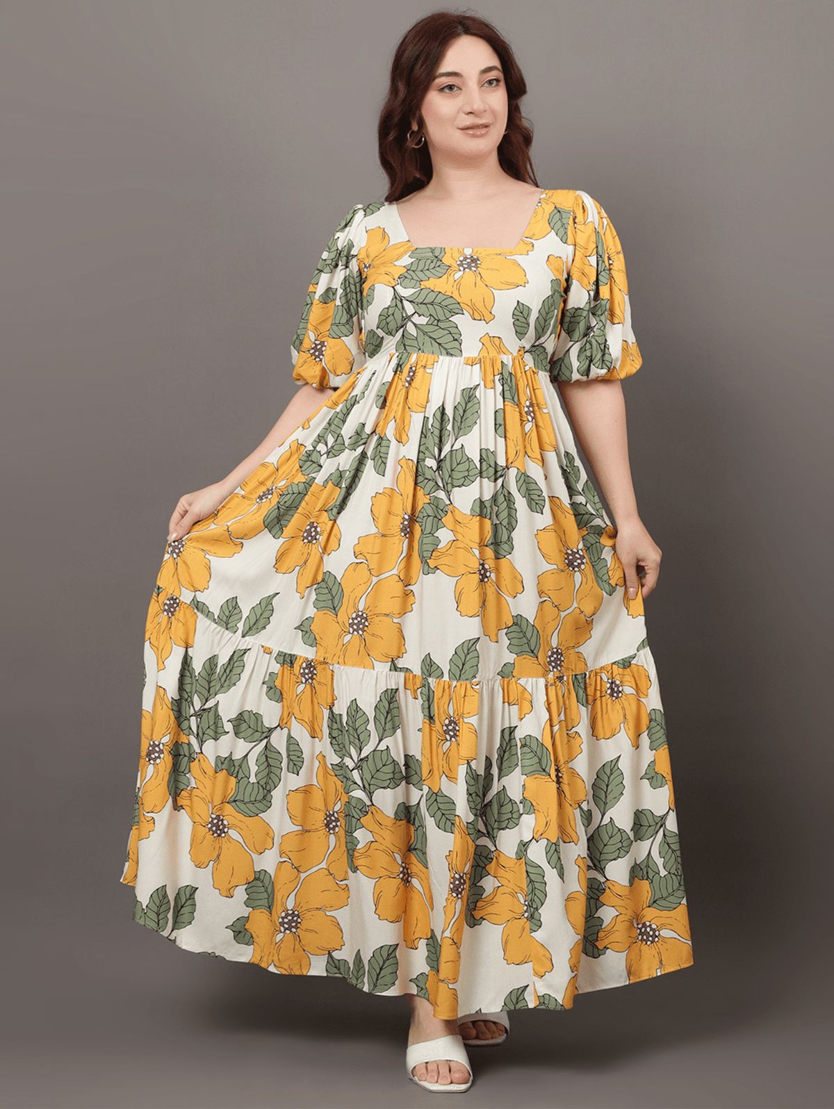 Golden Forest Dress