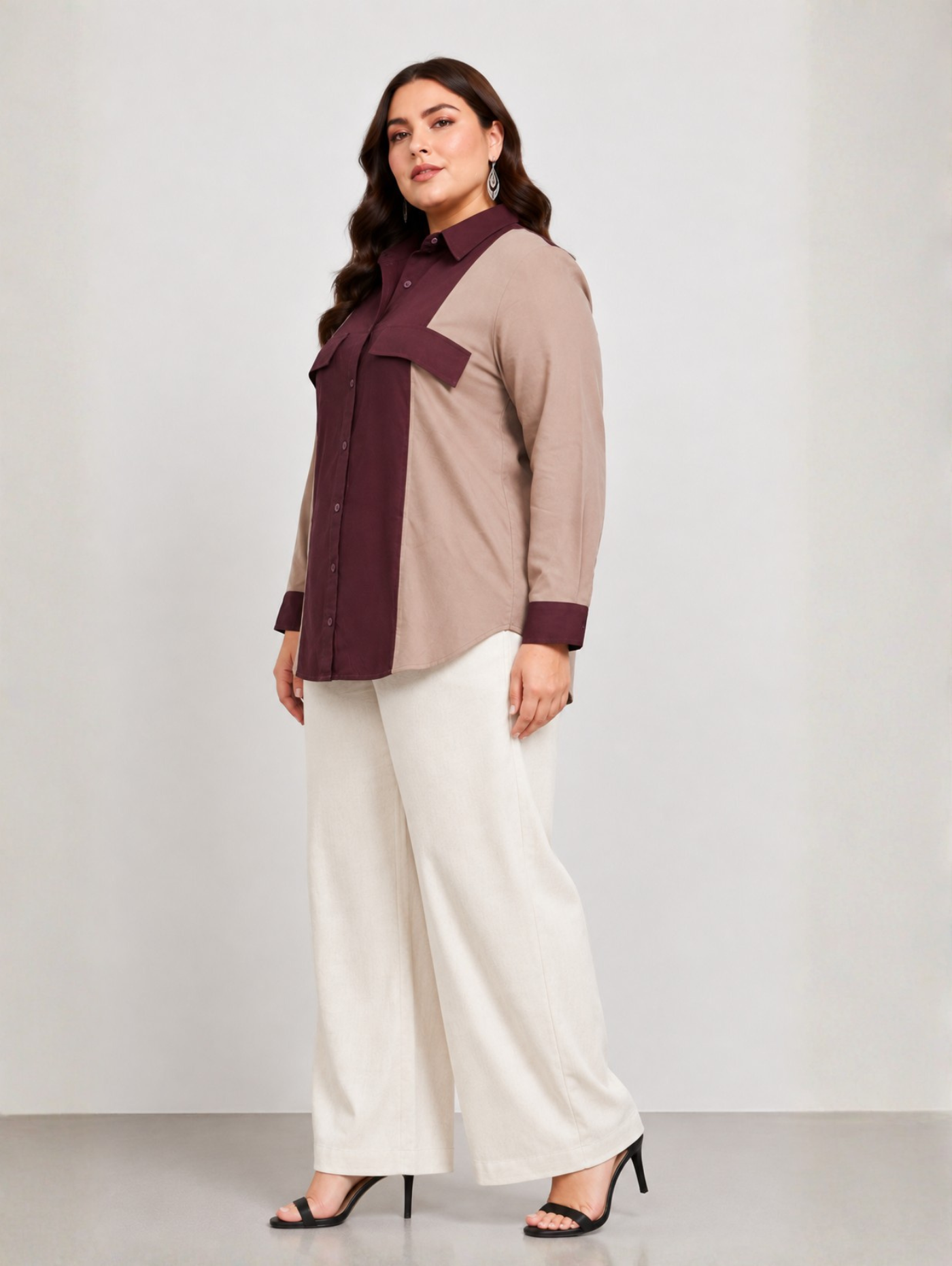 Colorblock Utility Shirt
