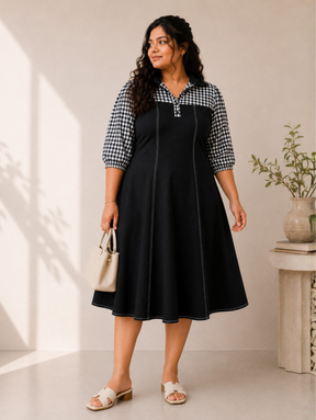 Blackberry Denim Dress
